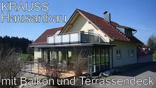 Wohnraumerweiterung von KRAUSS &ndash; ein lichtdurchfluteter Hausanbau, Wintergarten, schwebende Terrasse