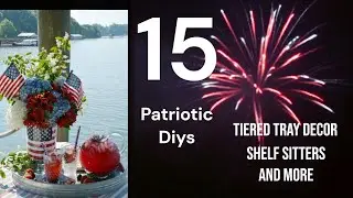Must See High-end Red White and Blue Diys #dollartreediy #redwhiteblue