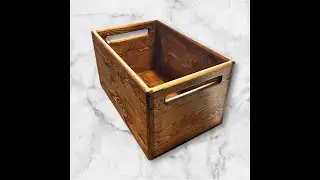 Handmade Solid Wood Carry Box &ndash; Build & Finish