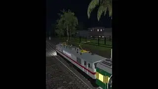 12878/ NEW DELHI - RANCHI GARIB RATH EXPRESS CROSSING ❌ KALKA EXPRESS indian train sim#youtubeshorts