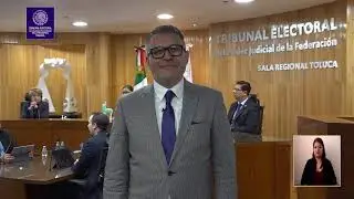 Sesión Pública de la Sala Regional Toluca del 2 de octubre del 2025