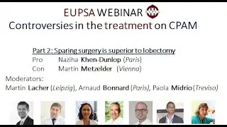 EUPSA Webinar: Controversies in the treatment on CPAM - Part II (edited version)
