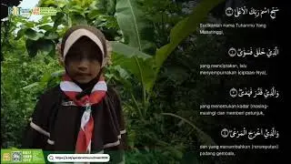 MasyaAllah 🤍 Keteduhan Hafalan QS. Al A’la dari Ananda Nasyidah Aisya Uzma Kelas 2 
