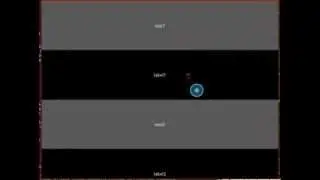 Futuristic menu with kivy
