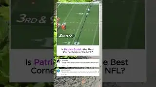 Is Patrick Surtain the Best Cornerback in the NFL? #patricksurtain #shorts