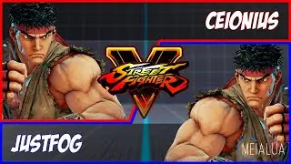 SFV CE - Ceionius(RYU) VS Justfog(RYU) 🌘 MeiaLua 🌘 MMLLA