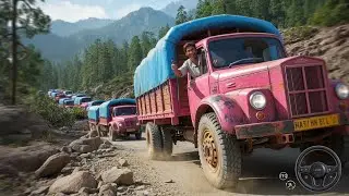 JPink Truck Offroad Simulator 3D &ndash; Rocky Mountain Road | Bunny Play And Fun