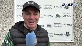 Lucan Sarsfields manager Charlie Carter chats to DubsTV after semi final win v Ballyboden St Endas