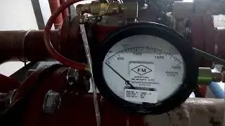 test engine pump hidrant 1250GPM.