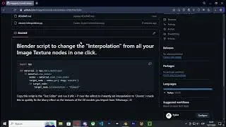 Fix 'Mineways' blurry textures in Blender with (almost) one click | Python