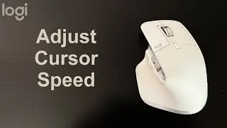 Logitech MX Master 3S Change Mouse Speed - DIY EASY