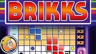 Drop quadrominoes & make rows in Brikks — Fun & Board Games with WEM