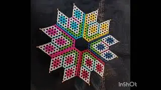 Pearl rearrangeable rangoli for Diwali book your order now
