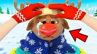 Rudolf Is SICK! Lets Make Him Better - Pets & Stuff VR