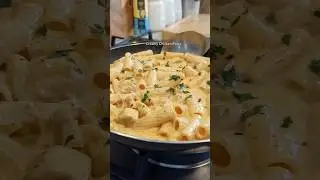 Super Quick, Easy, and Delicious Chicken Pasta!&nbsp; free can of spices on &pound;15 spend, link in BIO#shorts