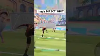 Isagi's DIRECT SHOT in REMATCH!  #bluelock #egoist #anime #rematch #soccer #bluelockrivals #gaming
