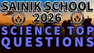 Science Series of Sainik School (PART 3) | #rms #rimc #aissee #sainikschool #scienceclass9th