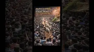 Jallikattu events drew massive crowds across tirupati & Chittoor