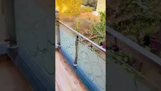 #SS glass railing