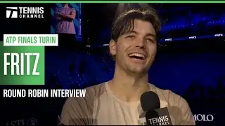 Taylor Fritz talks court speed impact after opening win over Lorenzo Musetti | 2025 ATP Finals