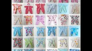 Bitty Baby Doll Clothes Flannel Pajamas by Adorabledolldesigns