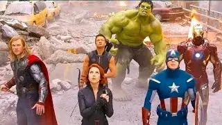 all avengers final fight scenes