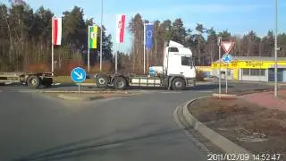 Unfall mit Carcamone Hd aufgenommen