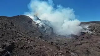 🎵 Pink Floyd - Sorrow -  🌋Eruzione Etna del 03/07/2024