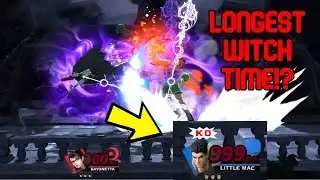 LONGEST WITCH TIME EVER!? - Bayonetta Smash Bros Ultimate
