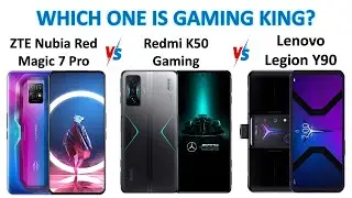 ZTE Nubia Red Magic 7 Pro vs Redmi K50 Gaming vs Lenovo Legion Y90