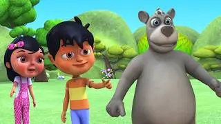 Kalu Madari Aaya | Hindi Poem for Kids | Kids Channel India | Hindi Nursery Rhymes | Bal Geet Hindi