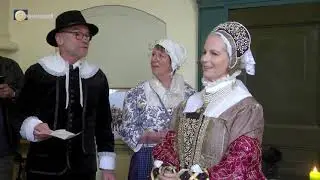 Geertje Dircx ex-minnares van Rembrandt ge&euml;erd.