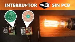 Aprende a automatizar tu habitación con Arduino | Interruptor WiFi sin PCB | ESP8266 + @Ubidots