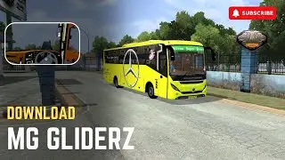 First Ever In Bussid Mg Gliderz Premium Bus Mod Download | Evil Simulation
