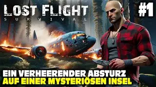 NEUES SURVIVAL GAME auf einer MYSTERI&Ouml;SEN Insel | #1 | Lost Flight: Survival