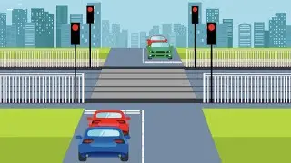 Be SMART around TRAMS - Crossing Road Junctions