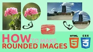 How to make rounded images with HTML5 & CSS3