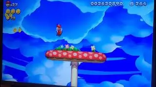 Super Mario Deluxe Acorn Plains -4 Mushroom Heights