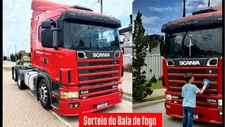 Live drawing for a Scania 124 Fireball truck #ferigolocaminhoes