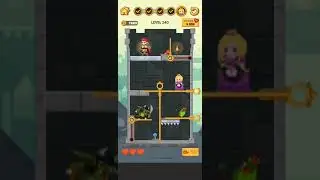 Game hero rescue game c&acirc;u đố hack n&atilde;o gameplay Android, ios, game giải tr&iacute; vui nhộn lv 229_244