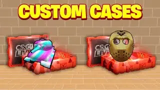 *NEW* Case Clicker CUSTOM CASES (I GOT LUCKY)
