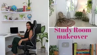 Study room Makeover in Budget || Workspace decor Ideas || Work from home setup