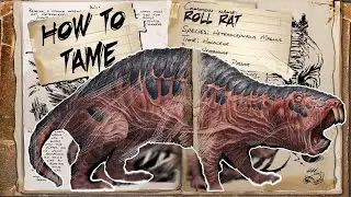 Ark Survival Evolved How To Tame Roll Rat