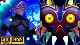 Majora's Mask PC Port: NEW 4K Textures in HDR | Fierce Deity vs Majora Speedrun