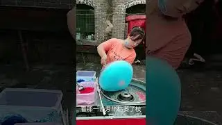 Making cotton candy mushroom #shorts #cottoncandy #candyfloss #fairyfloss #asmrcandy