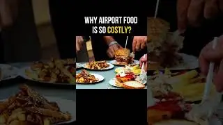 Why is Airport food so costly? #shorts