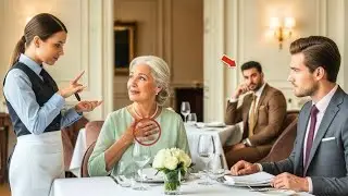 Shy Waitress Signed to Billionaire’s Deaf Mother — His Reaction Left Everyone in Tears