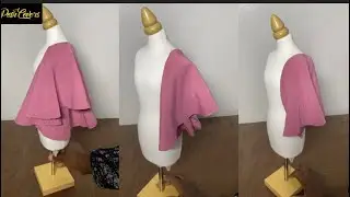 How to Cut Full, Half & Quarter Circle Sleeves* Easy Flare Sleeve Cutting Tutorial for Beginners