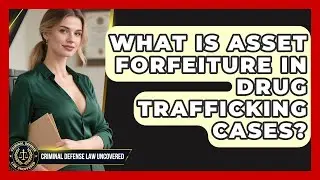 What Is Asset Forfeiture In Drug Trafficking Cases? - Criminal Defense Law Uncovered