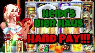 🍻🎰Heidi's Bier Haus Slot Machine Play🎰🍻 💥💥HAND PAY!💥💥 Prairie's Edge Casino